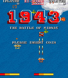 1943: The Battle of Midway (Euro) Title Screen